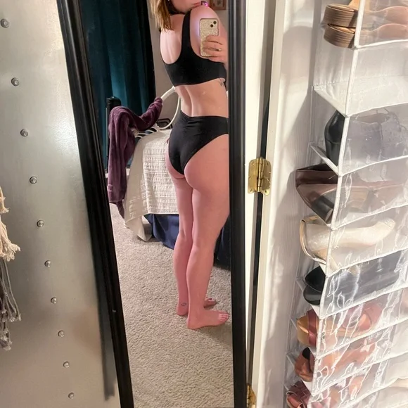 Montce Black Rib Ky One Piece Swimsuit